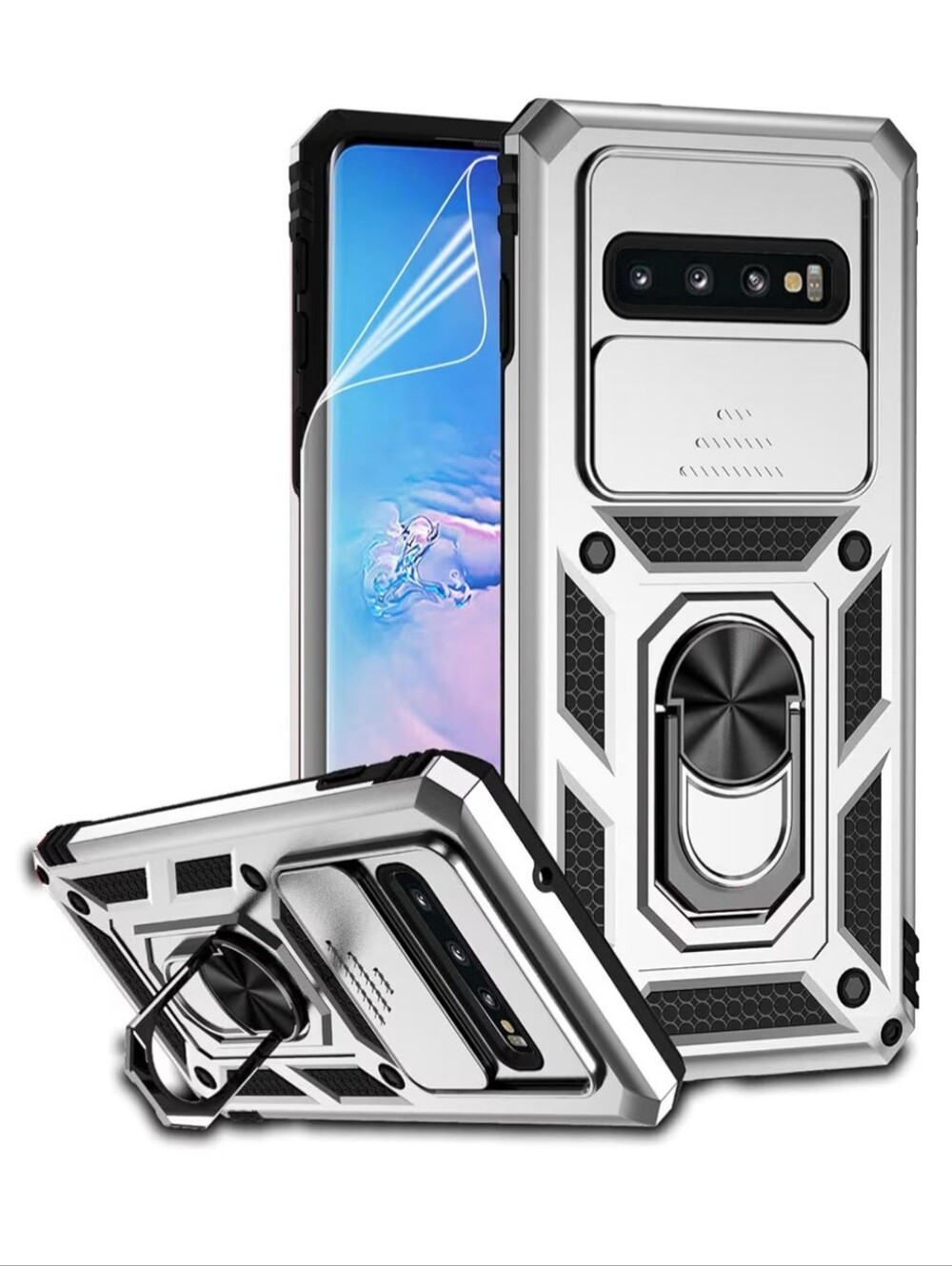 Samsung Galaxy S10 Plus Case with Camera Lens Cover